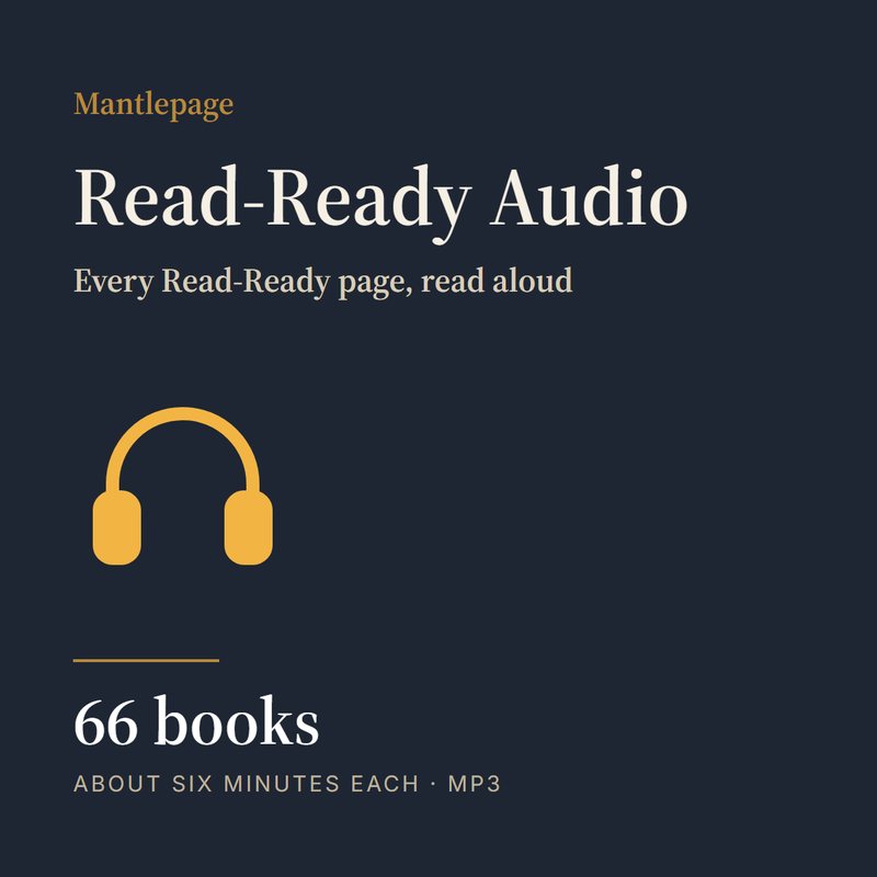Read-Ready Audio