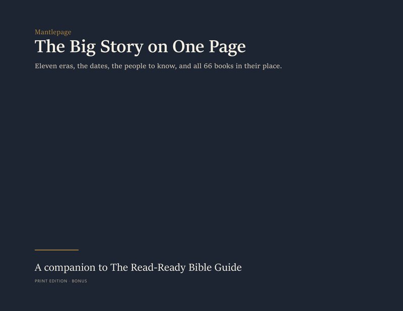 The Big Story on One Page